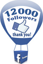 12000 Followers on Facebook