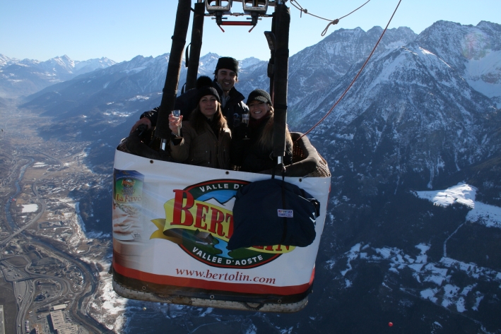 SAN VALENTINO IN MONGOLFIERA CON BRINDISI IN VOLO!!!