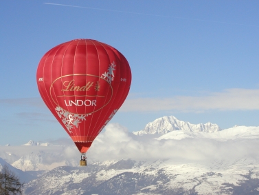 mongolfiera LINDT LINDOR