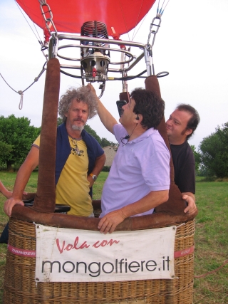 Paolo Migone di Zelig, al decollo