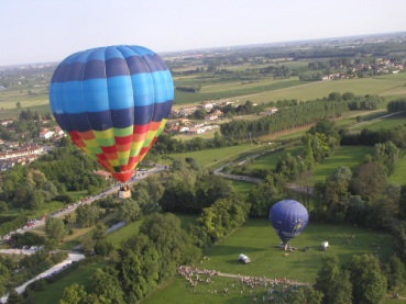 Sorvolo di Sesto al Reghena Pordenone