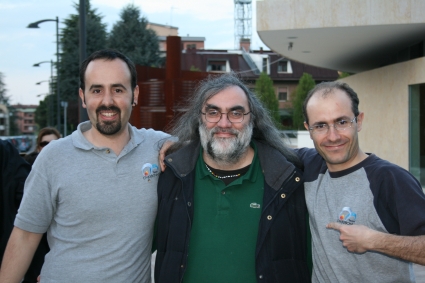 da sinistra: Igor, Orso e Fabio