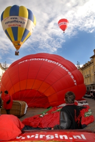 Decolli dalla Piazza Chanoux di Aosta